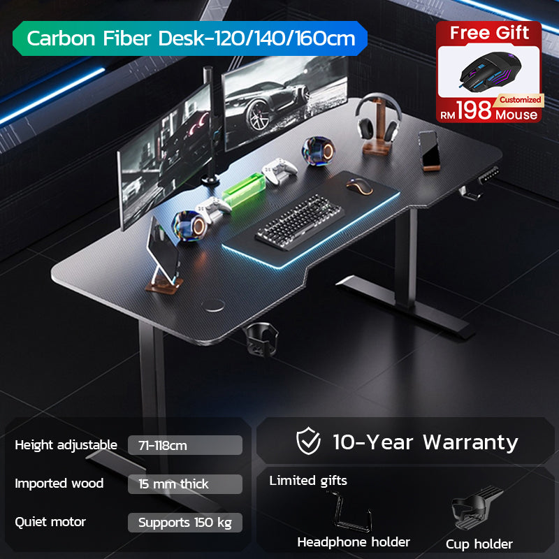 Xpanse Carbon Fiber Electric Table