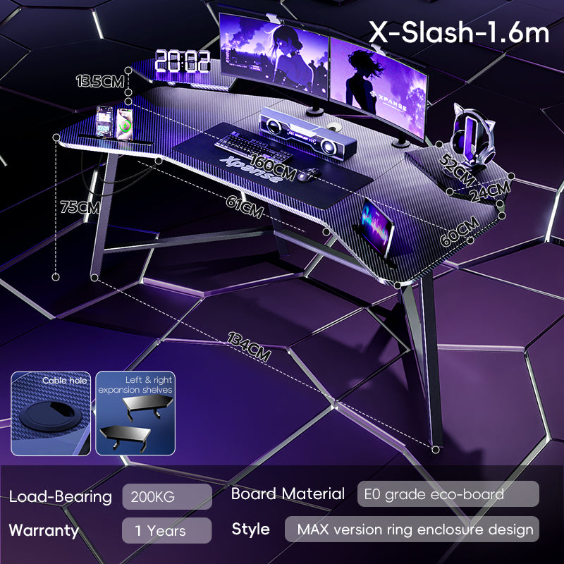 Xpanse X-Slash Winged Gaming Table