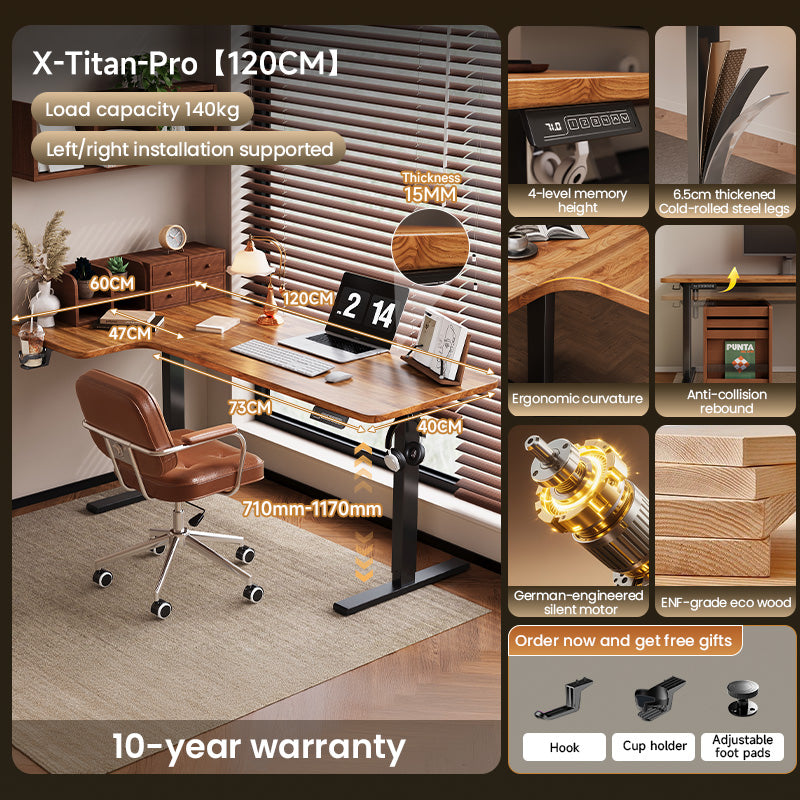 Xpanse Electric L-shape Table