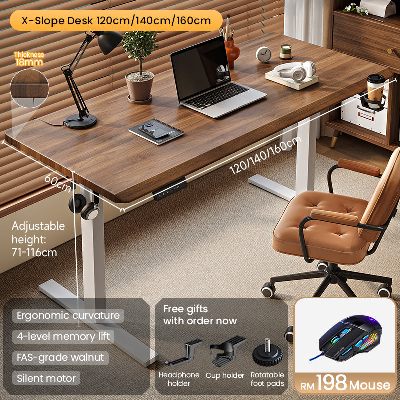 Xpanse X-Slope Electric Office Table
