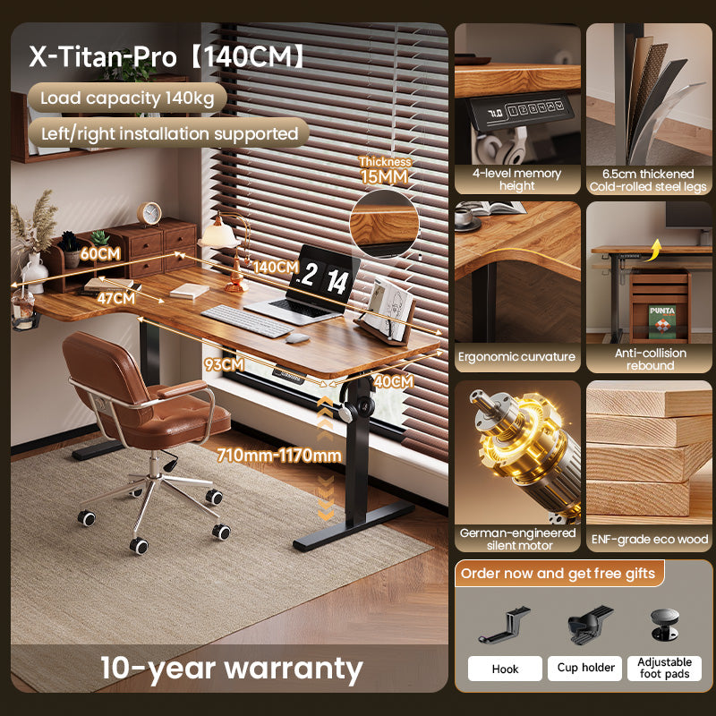 Xpanse Electric L-shape Table