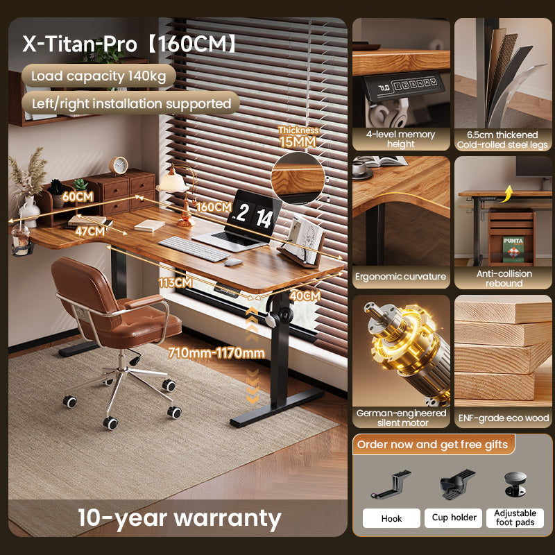 Xpanse Electric L-shape Table