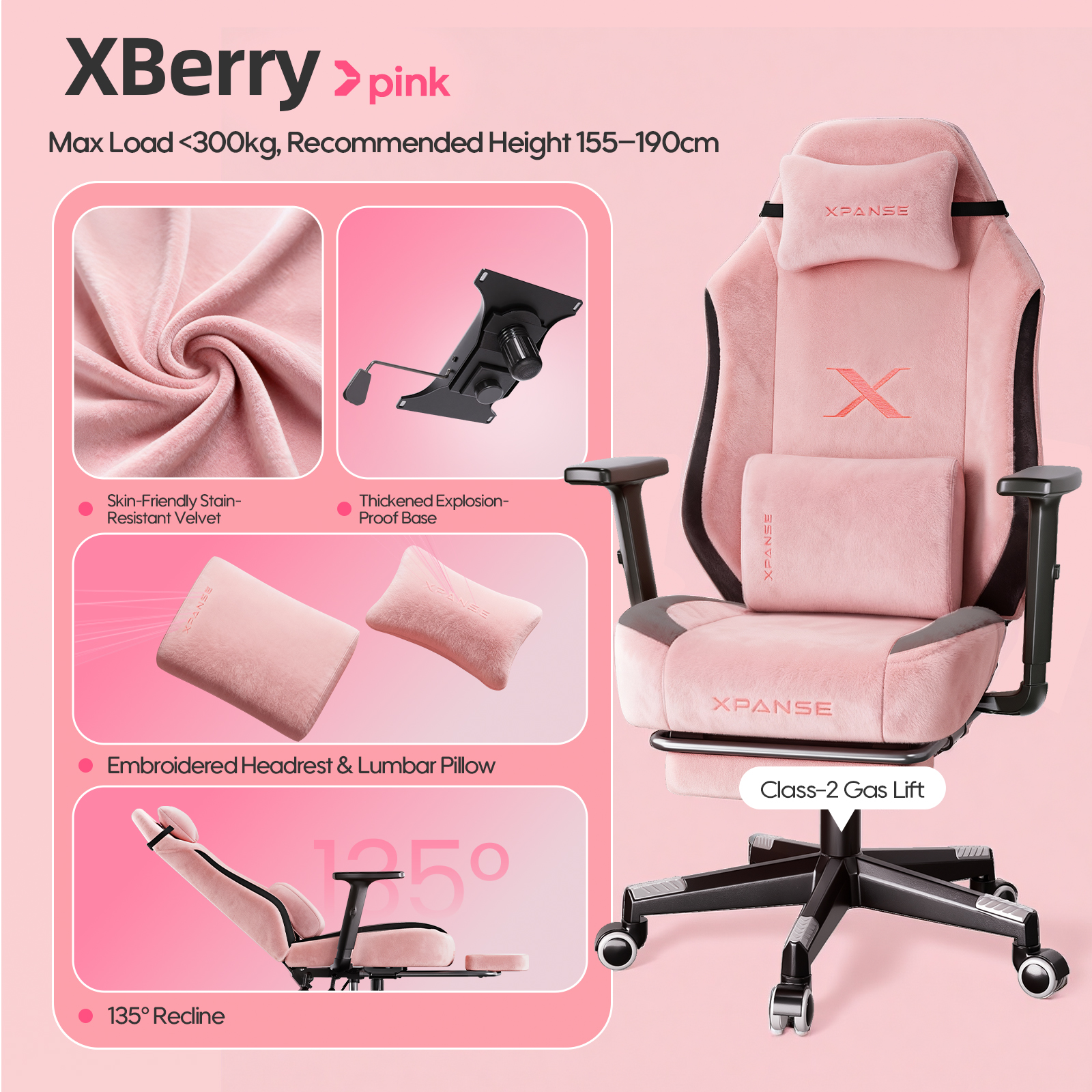 Xpanse XBerry Gaming Chair
