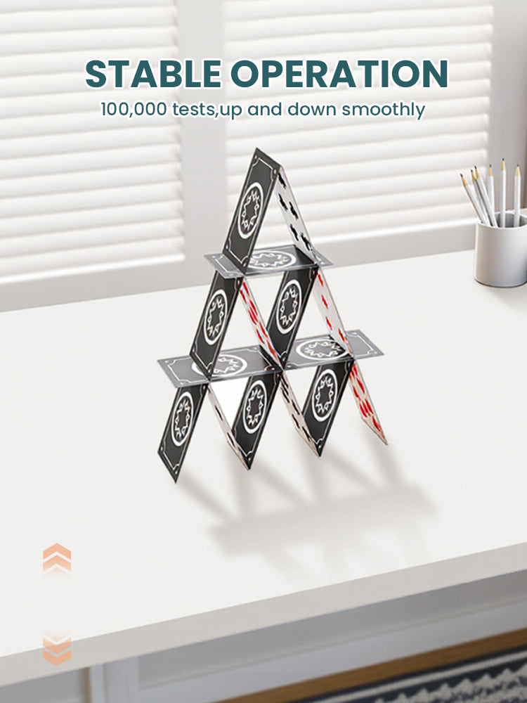 Xpanse Minimalist White Wood Electric Office Table