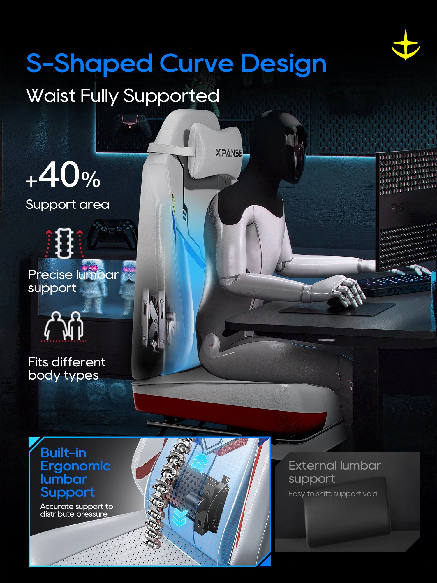 Xpanse XGundam Gaming Chair