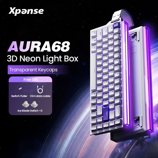 Xpanse AURA68 Gaming Mechanical Keyboard