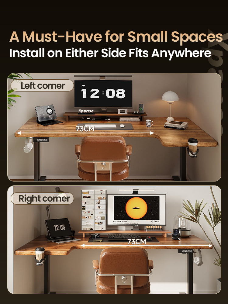 Xpanse Electric L-shape Table