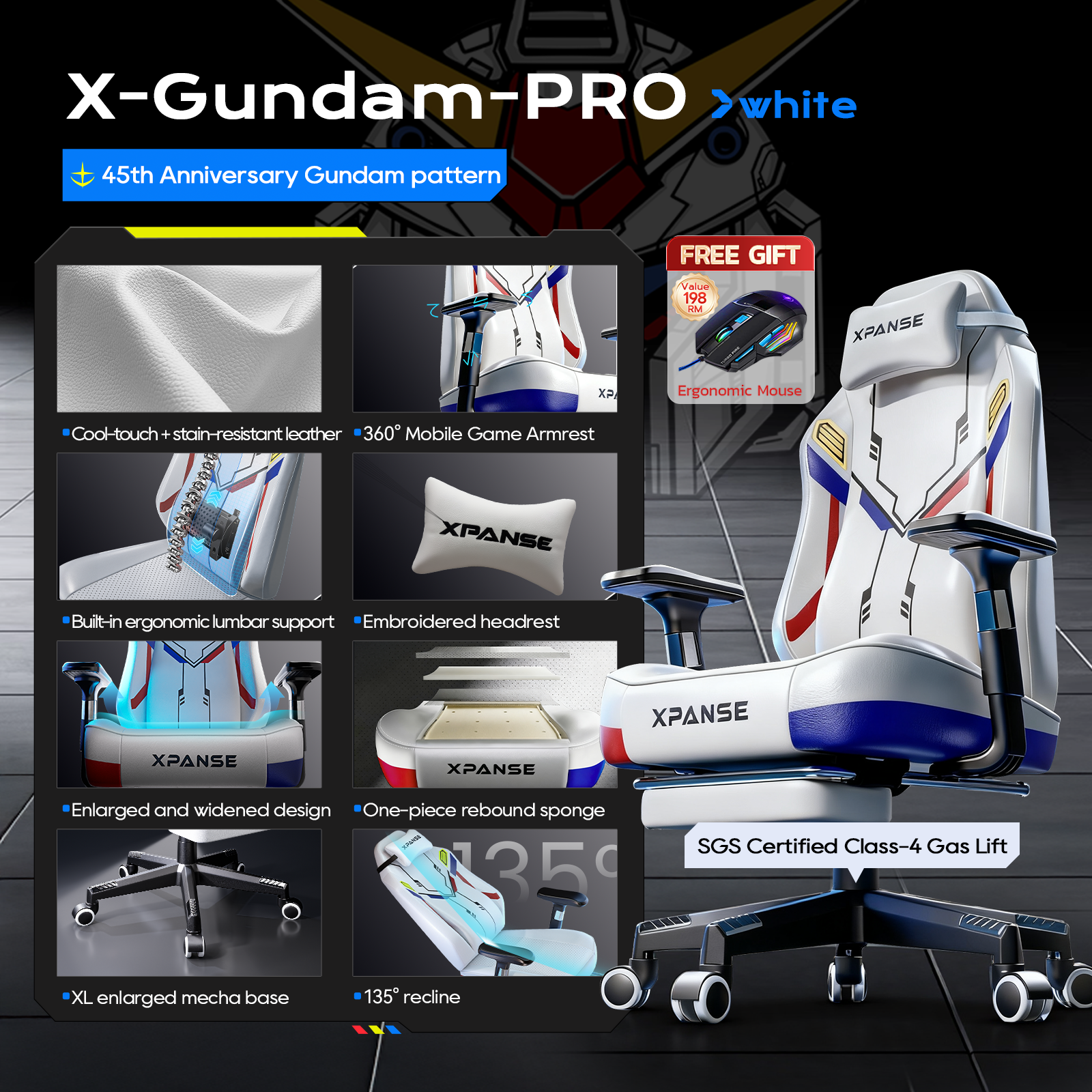 Xpanse XGundam Gaming Chair