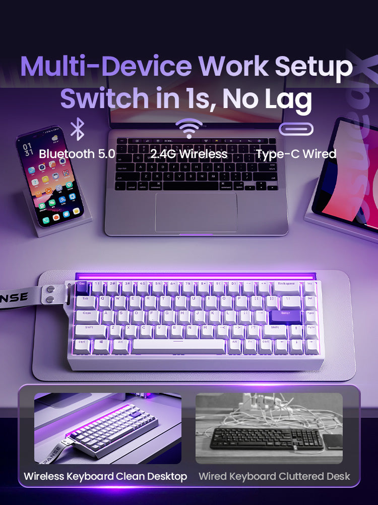 Xpanse AURA68 Gaming Mechanical Keyboard