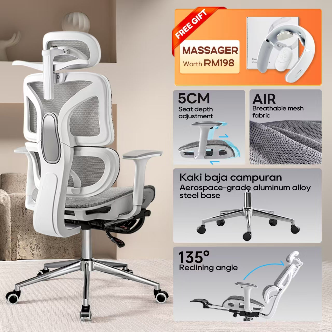 Xpanse W203 Ergonomic Chair