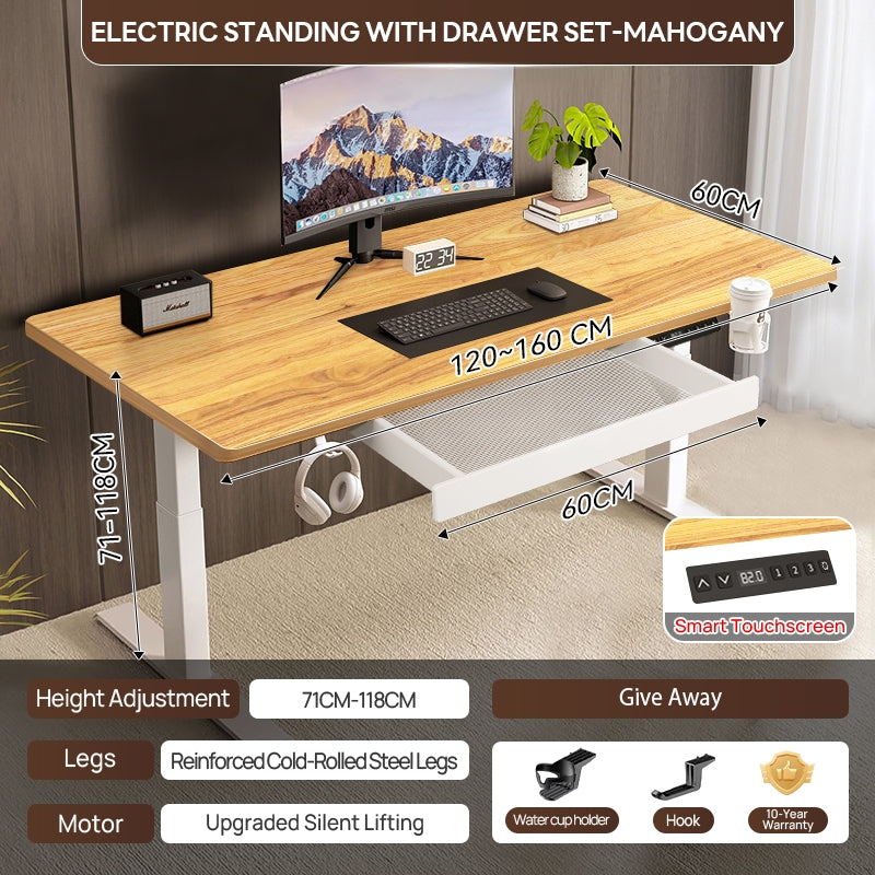 Xpanse Southeast Asian Walnut Office Table