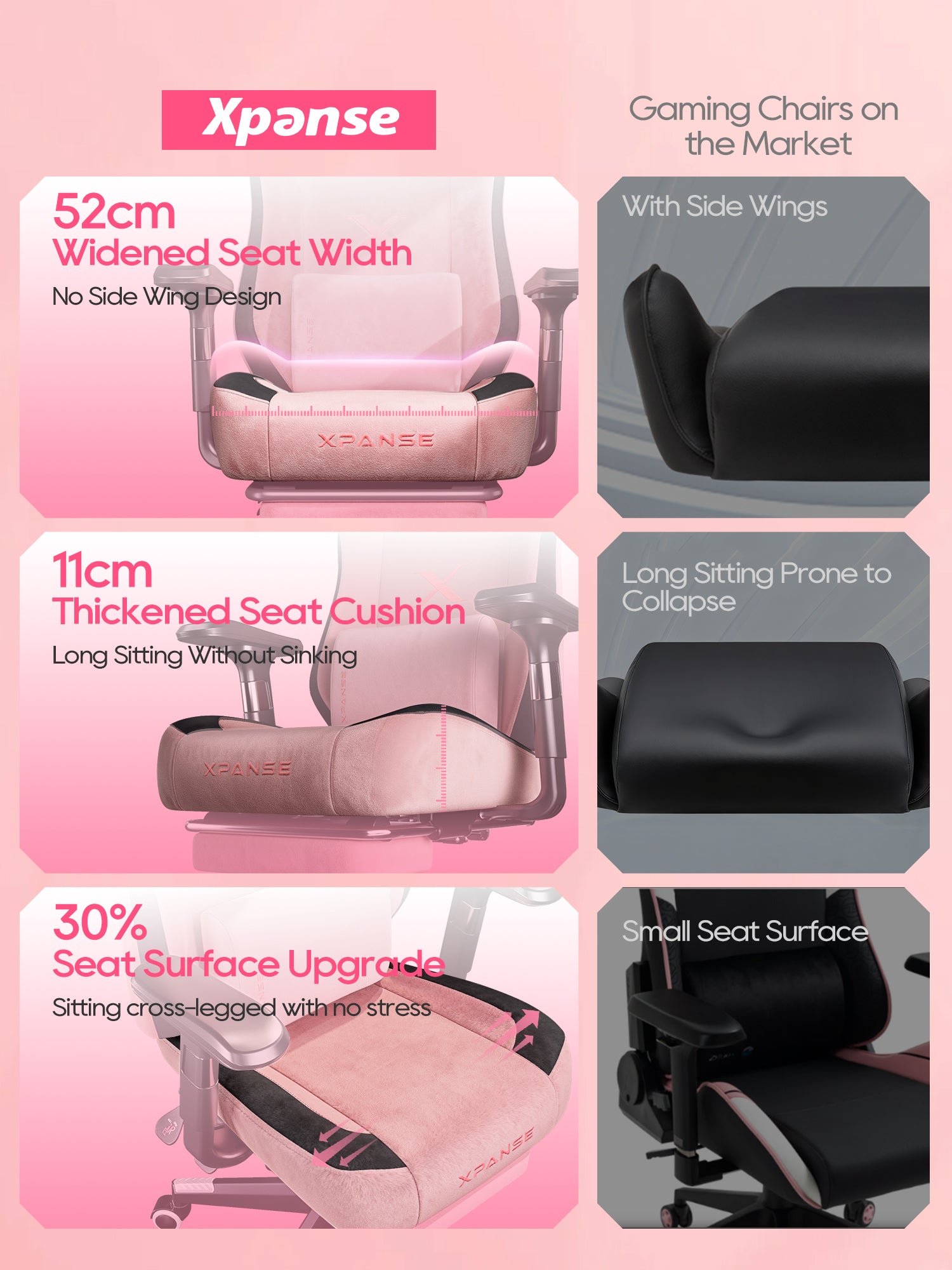 Xpanse XPlush Gaming Chair