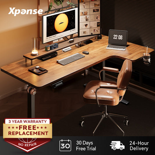 Xpanse Electric L-shape Table