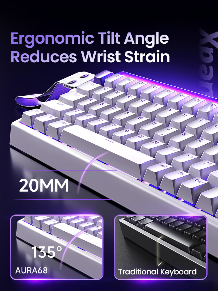 Xpanse AURA68 Gaming Mechanical Keyboard
