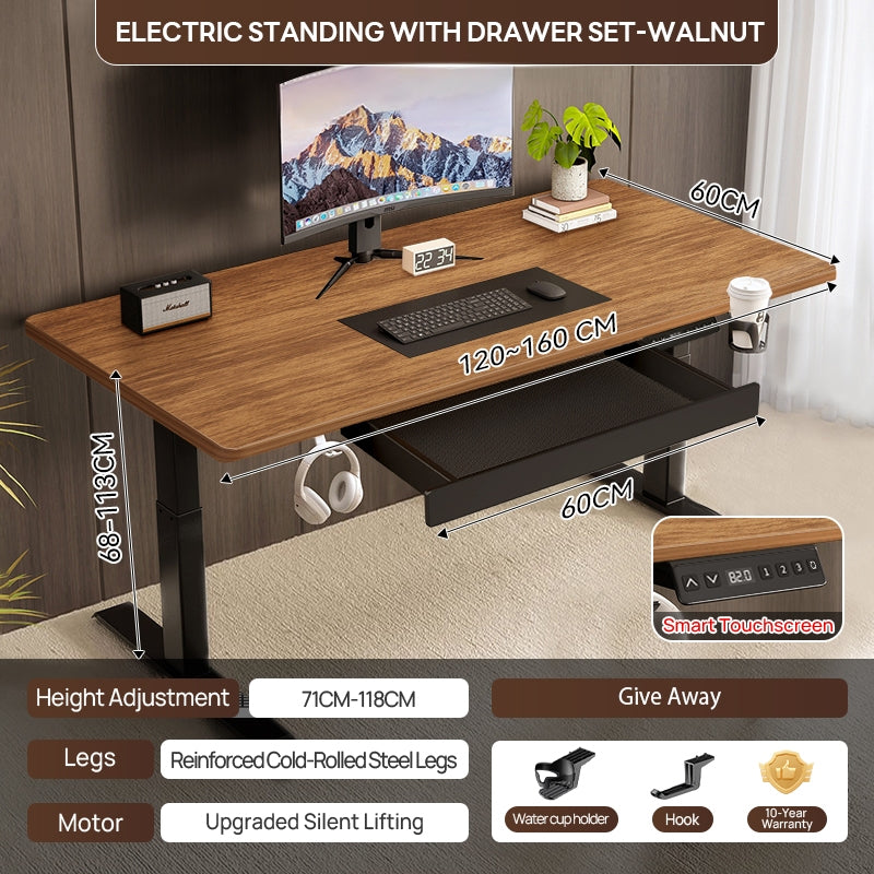 Xpanse Southeast Asian Walnut Office Table