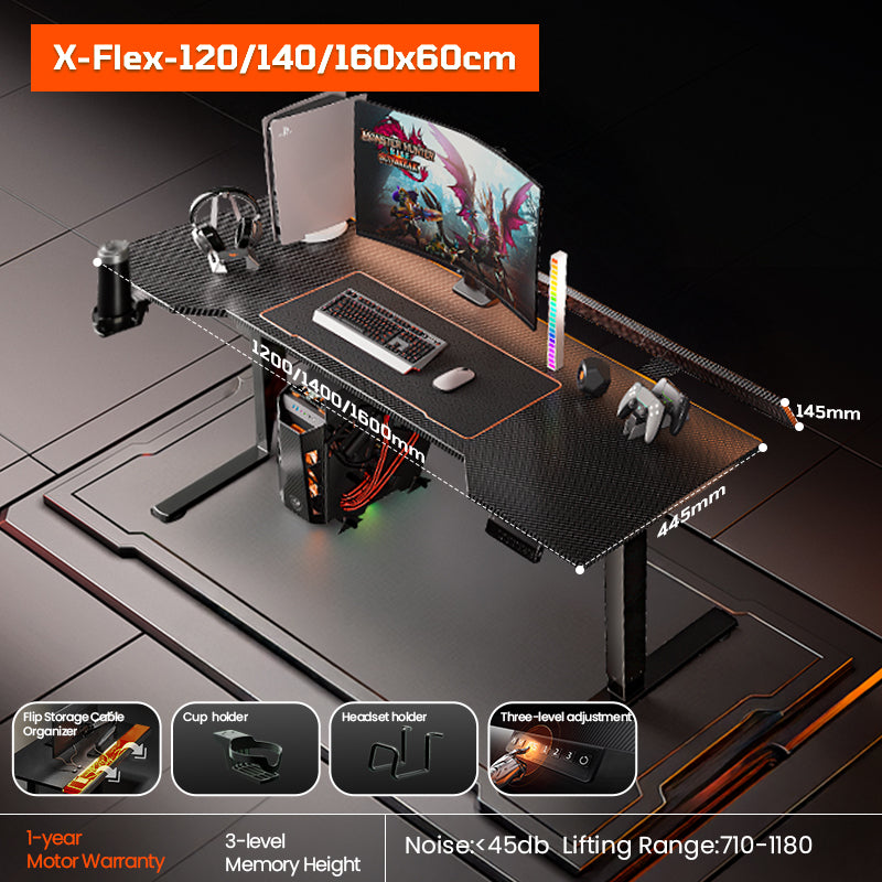 Xpanse X-Flex Electric Gaming Table