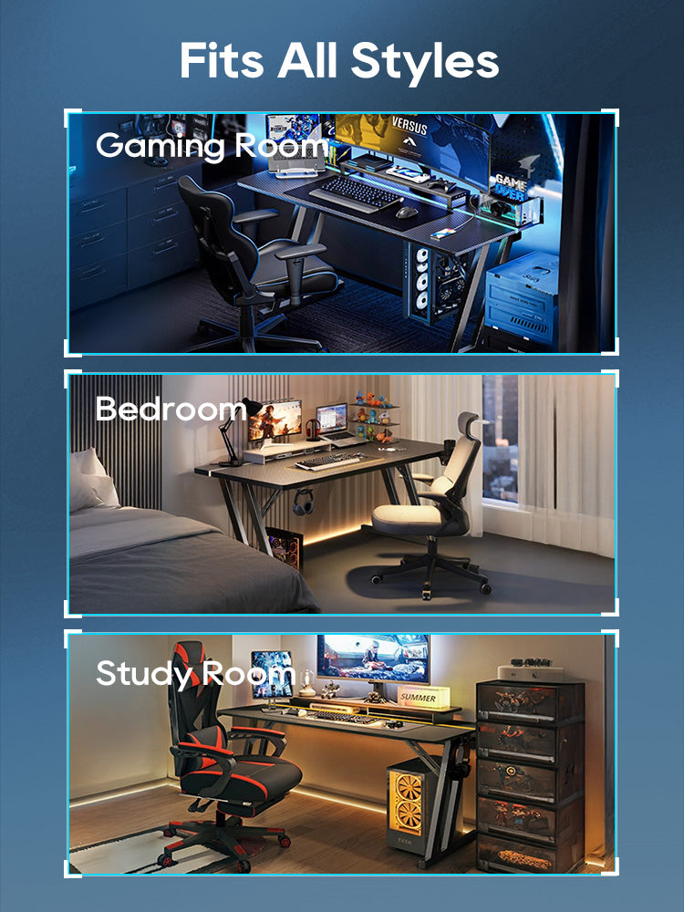 Xpanse Carbon Fibre Z-Type Gaming Table