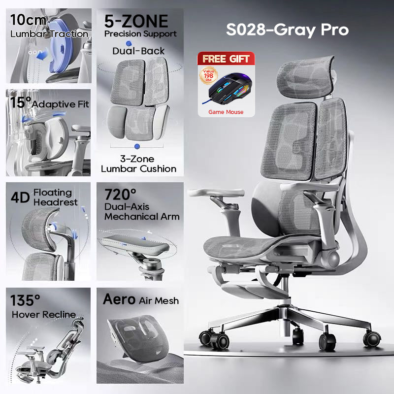 Xpanse Cloud Wing S028 Ergonomic Chair