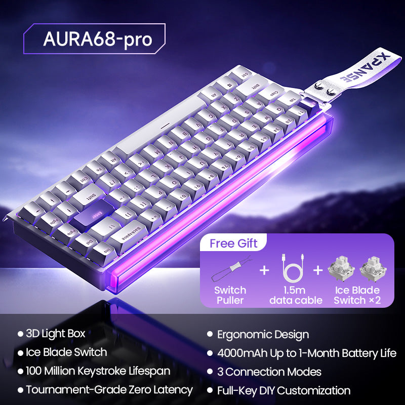 Xpanse AURA68 Gaming Mechanical Keyboard